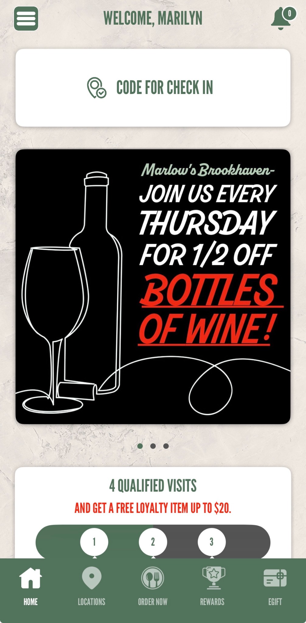 App promo placement